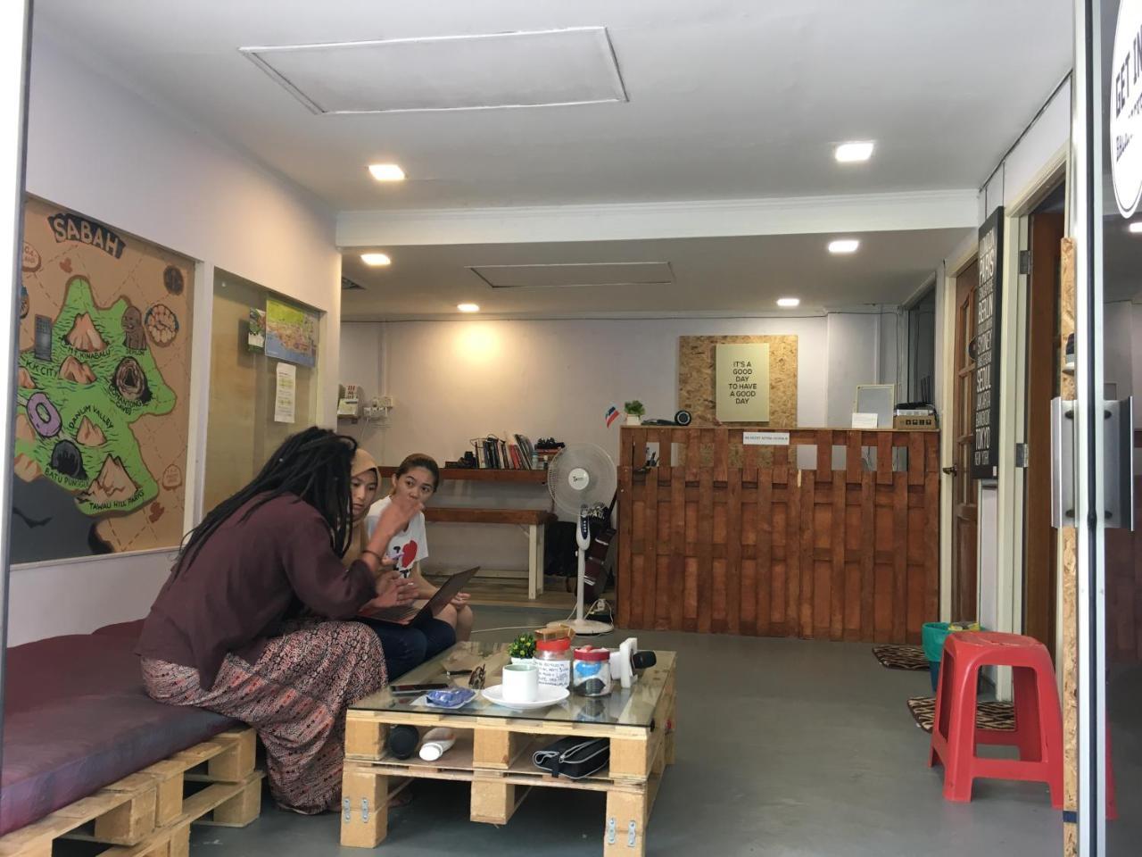 Get Inn Backpackers Kota Kinabalu Buitenkant foto