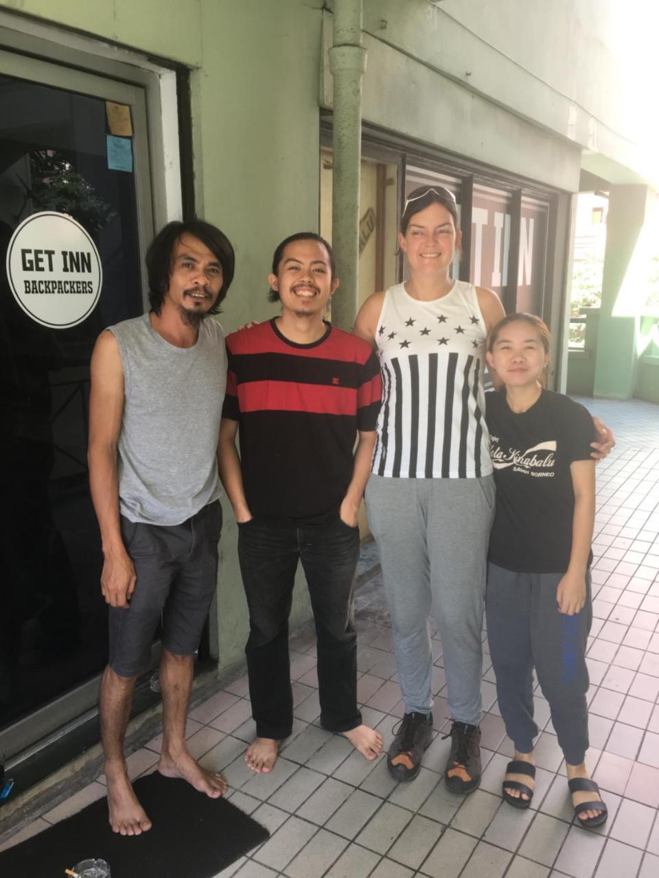 Get Inn Backpackers Kota Kinabalu Buitenkant foto